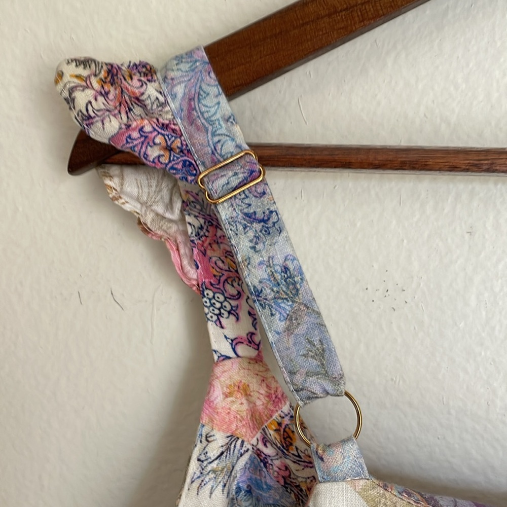 We Are Kindred | Floral Patchwork Sleeveless Dress - image 7